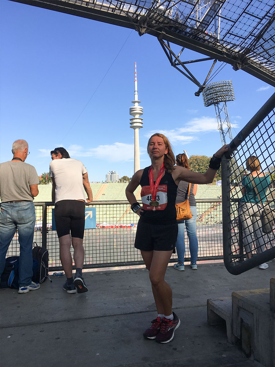Marathon laufen in München