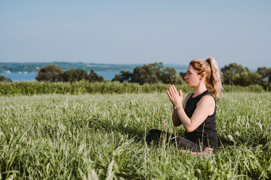 Meditation am See